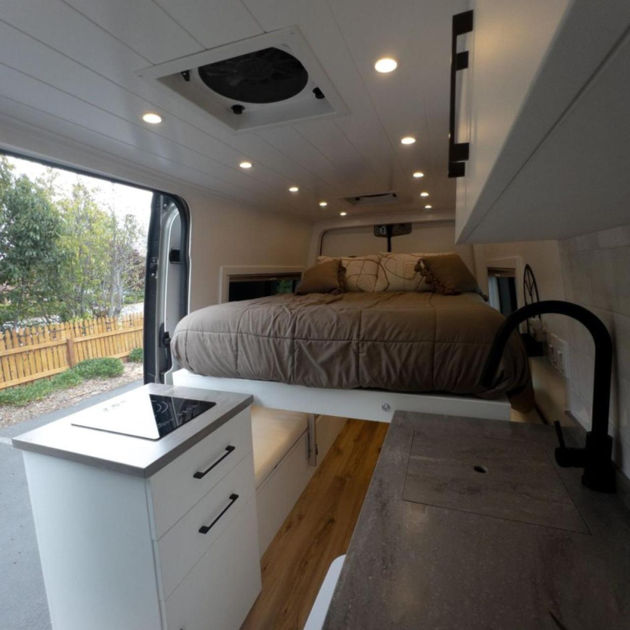 2022 Mercedes Campervan With Electric Bikes Camping *